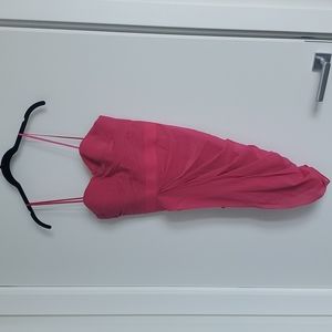 Strapless Pink Cocktail Dress